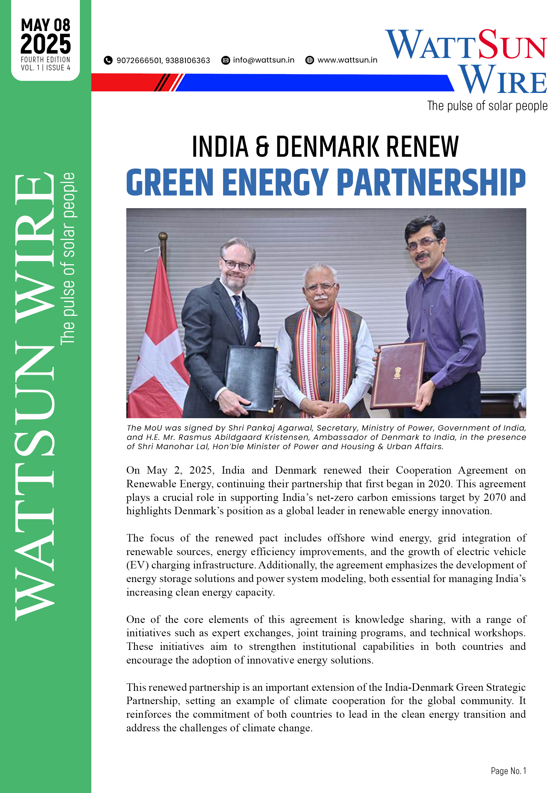 Wattsun - Never Ending Energy