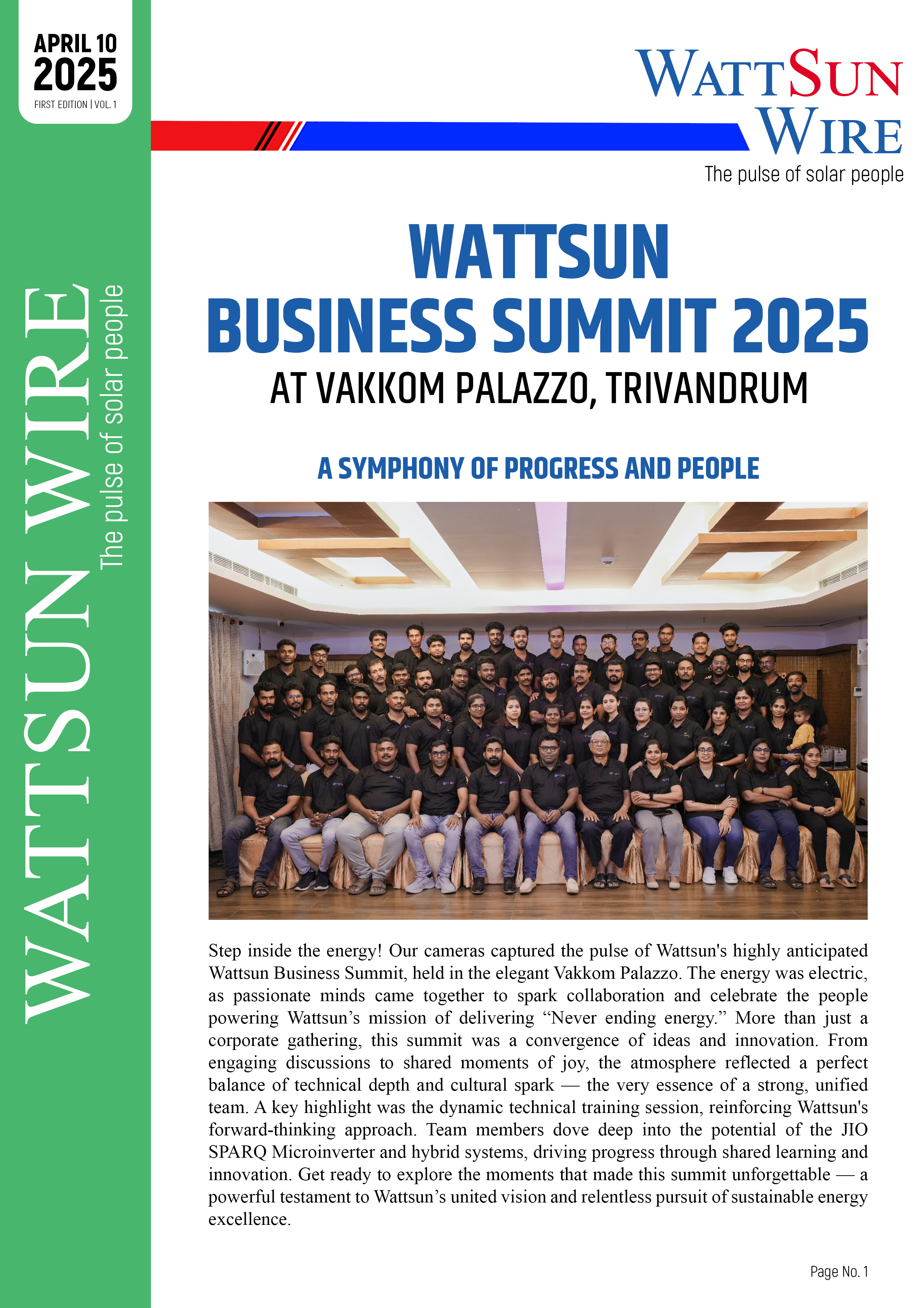 Wattsun - Never Ending Energy