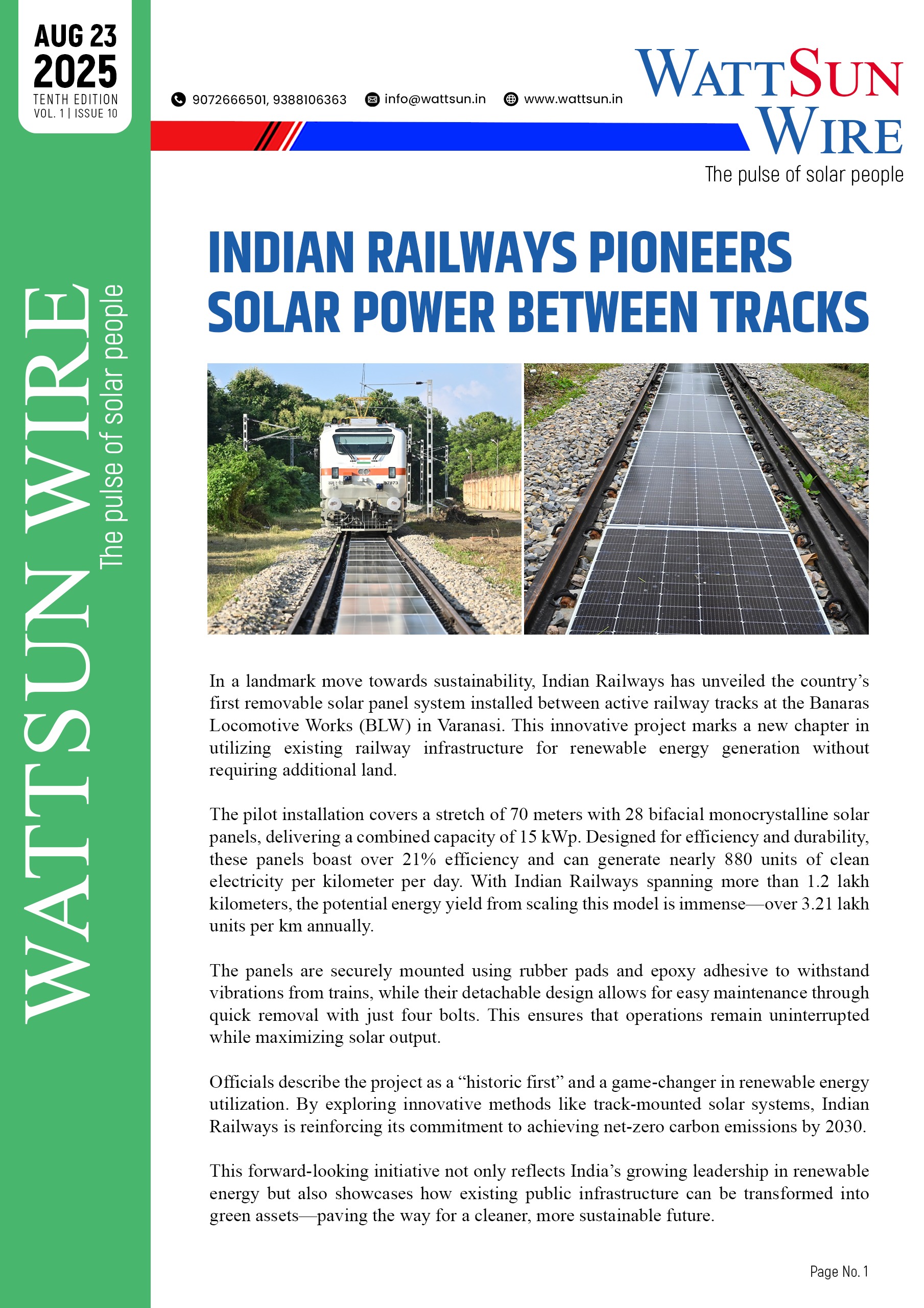 Wattsun - Never Ending Energy